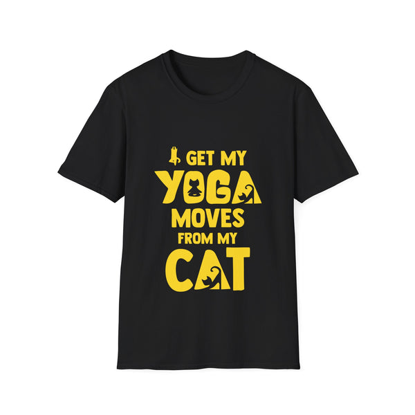 Yoga Cat Softstyle T-Shirt