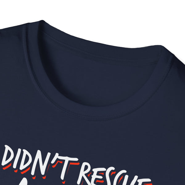 My Rescue Dog  Softstyle T-Shirt