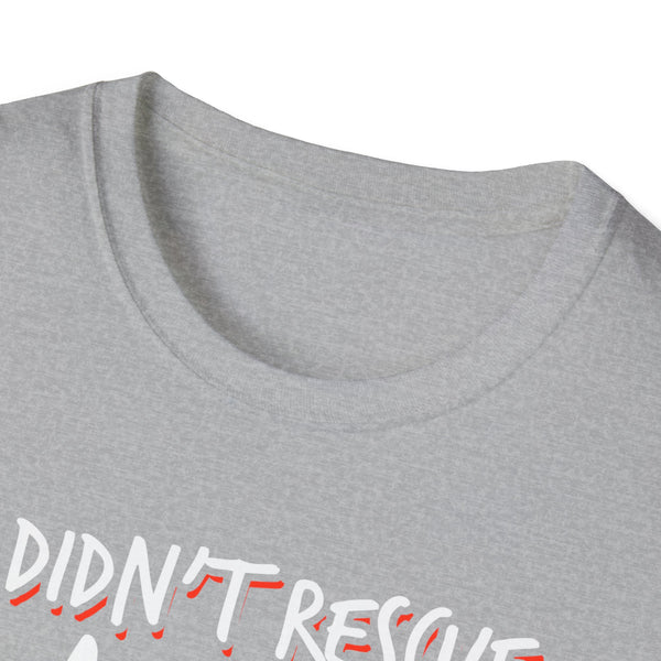 My Rescue Dog  Softstyle T-Shirt