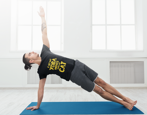 Yoga Cat Softstyle T-Shirt