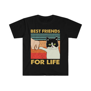 Best Friend Cat Unisex Softstyle T-Shirt