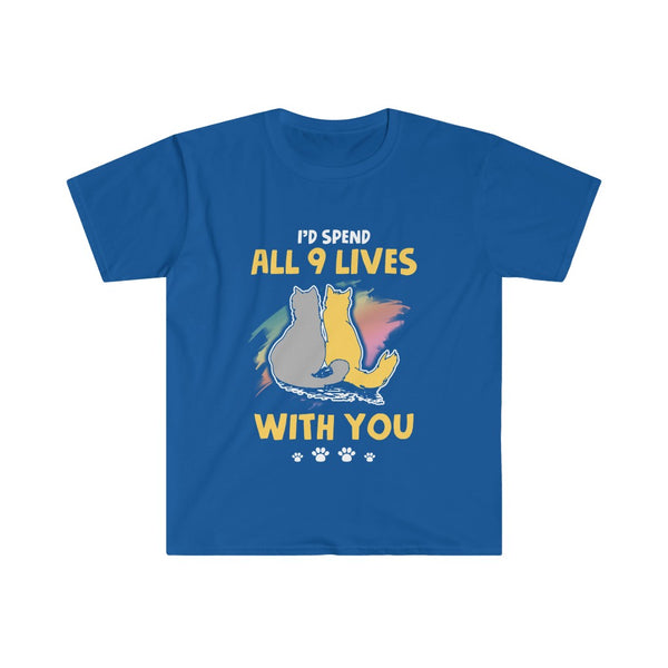 9 Lives Softstyle T-Shirt