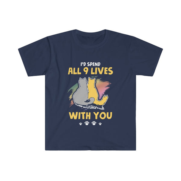 9 Lives Softstyle T-Shirt