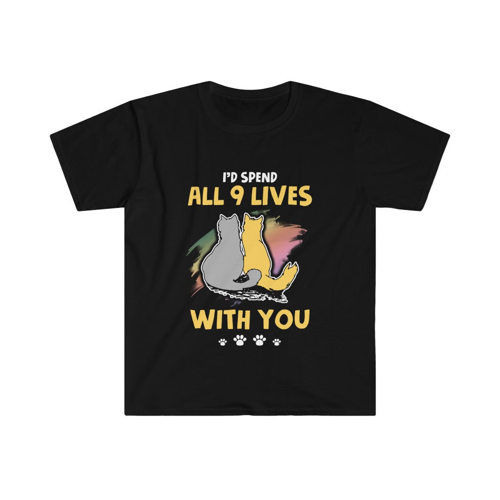 9 Lives Softstyle T-Shirt